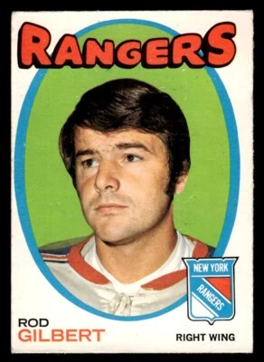 1971 OPC O-Pee-Chee Hockey #123 Rod Gilbert VG - Image 1 of 2