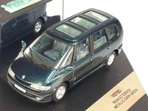 WOW EXTREMELY RARE Renault Espace RXE MPV V6 1997 Pearl Green 1:43 Vitesse-Spark - Picture 1 of 3
