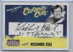 Panini Americana Richard Kiel Celebrity Cuts Autograph card #20 #d 21/50 - Picture 1 of 2