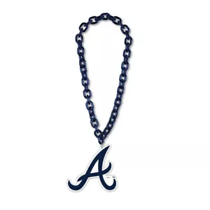 Collana Atlanta Braves catena grande ventaglio - Foto 1 di 1