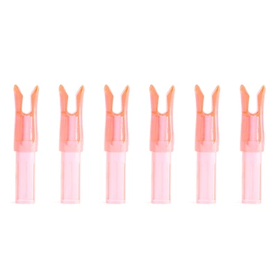 50pcs Arrow Nocks ID6.2mm Insert Plastic Tails Arrow Shaft DIY Archery Bow Shoot - Image 1 of 4