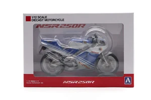 1:12 Scale Aoshima Honda NSR250R ’88 Diecast Motorcycle Model - RARE UK Stock - Picture 1 of 4