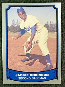 Jackie Robinson 1988 Pacific Legends I #40 Brooklyn Dodgers EX - Picture 1 of 4