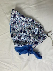 Vintage Prairie Sunbonnet Blue and White Women's girls - Picture 1 of 2
