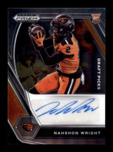 2021 Prizm Football Draft Picks - #NWR Nahson Wright - Base Autograph - Bild 1 von 2