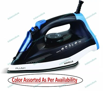Havells Plush Powerful Burst & Vertical Steam 1600-Watt Steam Iron (Black) - Image 1 of 4