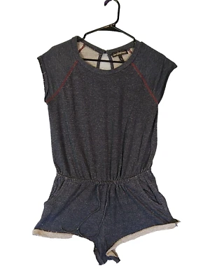 Mameluco Derek Corazón Azul Poliéster Rayón Talla Grande Foto 1 de 4