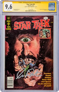 Llave dorada Star Trek #53 CGC SS 9,6 firmada por William Shatner - Imagen 1 de 2