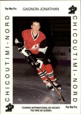 1992 Quebec Pee-Wee Tournament #588 Jonathan Gagnon