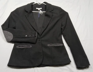 Blazer 41 BIANCOSPINO Corinto Lana Patch Gomito Nero Donna Taglia M - Foto 1 di 14
