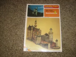 SCHREIBER BOGEN PAPIERMODELLBAUSATZ - SCHLOSSSCHLOSS NEUSCHWANSTEIN PAPER MODEL KIT - Bild 1 von 6