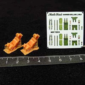 Harrier GR.3, GR.7, GR.9 Schleudersitz + 3D Decals für Maßstabsmodell 1:72 MDR72115 - Bild 1 von 12
