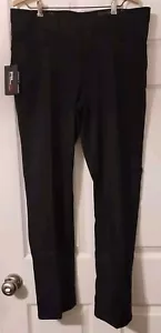 Ralph Lauren RLX Pantaloni da Golf Uomo Tailored Fit Performance 33 x 30 Nero Nuovi con etichette - Foto 1 di 10