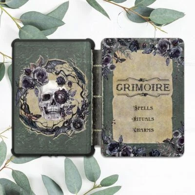 Vintage Gothic Book Grimoire Case For All-new Kindle 10th Gen Kindle Paperwhite - Image 1 of 2