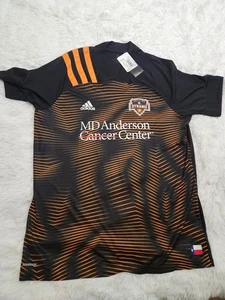 Adidas Authentic Houston Dynamo Schwarz Trikot Herren Gr. XL 2020-2021 (EH8639) - Bild 1 von 5
