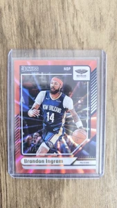 2024-25 Panini Donruss Brandon Ingram #98 Red Prizm 17/99 Pelicans - Bild 1 von 2