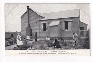 Australiana Semi Official A Typical Victorian Country School - Bild 1 von 2
