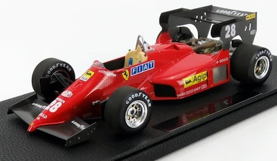 MODELLINO AUTO STATICO GP REPLICAS FERRARI F1 126C4 #28 1984 ARNOUX SCALA 1/18 - Immagine 1 di 4