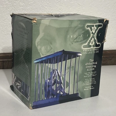 Expediente X Estatua Extraterrestre Fumando Secuestrado Randy Bowen #1060/3000 Jose Chung's 1997 Foto 1 de 4
