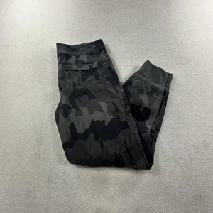 Pantalones PrAna Mujer 8 Negro Gris Camuflaje Halle Jogger II Ajuste Estándar Senderismo - Imagen 1 de 15