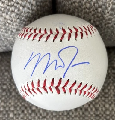 Béisbol firmado por Mike Trout con certificado de autenticidad Foto 1 de 2