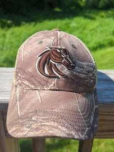 Boise State Broncos Realtree Camo Brown Hat Cap Snapback Trucker Mesh - Picture 1 of 12
