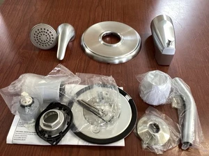 NEW Moen UTL183EPBC Chateau M-Core 2S Tub&Shower Trim Only Brushed Chrome B53 - Picture 1 of 3