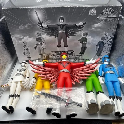 Juego de figuras de vinilo Power Rangers Zyuohger Wild Premium Bandai Japón raro Foto 1 de 4