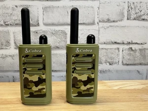Cobra HE150 G Kid-Friendly 16-Mile Range Camo Walkie Talkie 2 Way PAIR - Picture 1 of 3