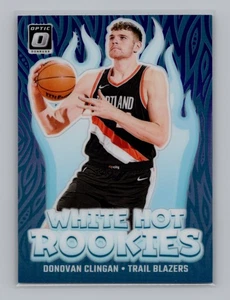 2024-25 Donruss Optic #11 Donovan Clingan RC White Hot Rookies Holo Purple POR - Picture 1 of 2