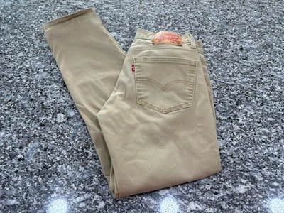 Levi's Men's 514 Straight Fit Jeans - 30x28”- Soft Washed Twill Brown - Image 1 of 4