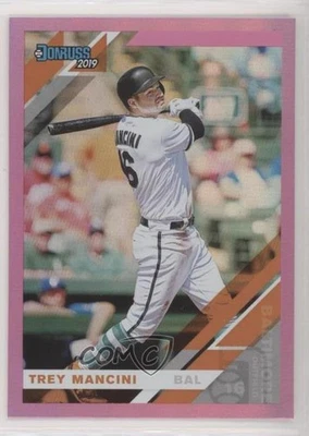 2019 Panini Donruss Holo Pink Trey Mancini #153 - Image 1 of 2