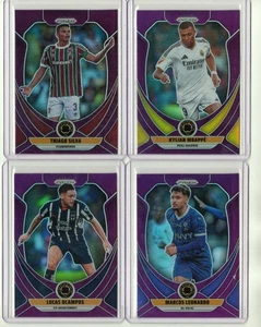 (4) 2025 Panini Prizm FIFA Club World Cup PURPLE LOT /125 Ocampos Mbappe Silva + - Picture 1 of 1