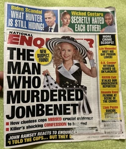 National Enquirer December 23,2024 The Man Who Murdered Jonbenet Paper Magazine - Picture 1 of 2