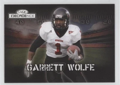 2007 SAGE Decadence Garrett Wolfe #39 Rookie RC - Image 1 of 2