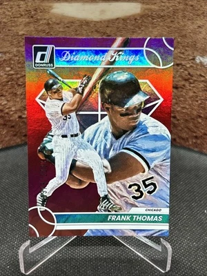 FRANK THOMAS White Sox 2023 Panini Donruss Diamond Kings HOLO ROJO/2023 Foto 1 de 2