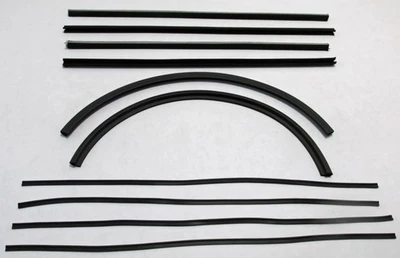 Kit de feltro varredura de janela para 1939-1946 Chevrolet GMC caminhão pick up 2 portas - Imagem 1 de 4