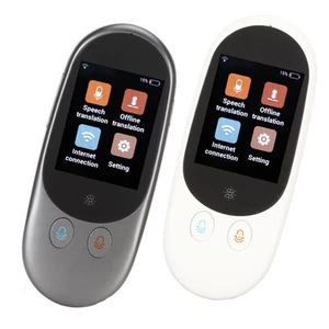Language Translator Device 126 Different Languages 2.4in LCD Touch Screen Por FY - Afbeelding 1 van 29