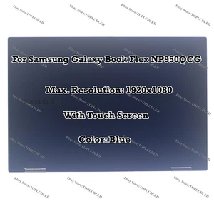 New FHD LCD LED Touch Screen Complete Assembly For Samsung NP950QCG-K01US - Picture 1 of 16