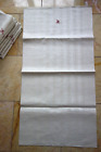 antik jugendstil 9 nature leinen linen damast damask towels handtuch trockentuch