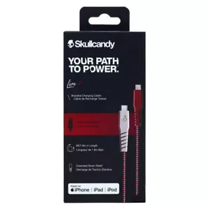 Skullcandy 6' Braided Charging Cable Apple/USB-C (S7BCN-N678) 2 Pack - Picture 1 of 2