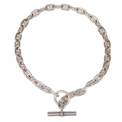 Collar Hermes Chaine d'Ancre Plata 194234 Foto 1 de 4