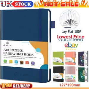 Address Book Index A-Z Alphabetical Tabs Hardcover Telephone Password Organiser - Picture 1 of 41
