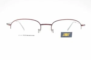 New Man NM 519 Col. 57 Red half Rim Glasses Frames New - Picture 1 of 6