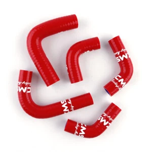 Red For 1993-2000 Subaru WRX/STi Silicone Water Pump Oil Cooler Coolant Hose Kit - Imagen 1 de 12
