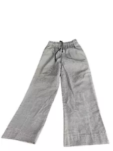 Vintage NewChef Fashions California Gingham Pants Men Sz L Elastic Waist Casual - Picture 1 of 9
