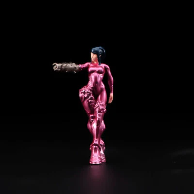 1/64 Armored Gunner Girl Scene Props Figures Model Fit Cars Vehicles - Image 1 of 4