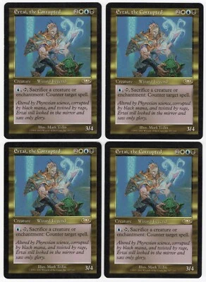 Ertai, the Corrupted x4 4x 2001 Planeshift Playset Multi-Color MTG SP - NM AZ2 - Image 1 of 2