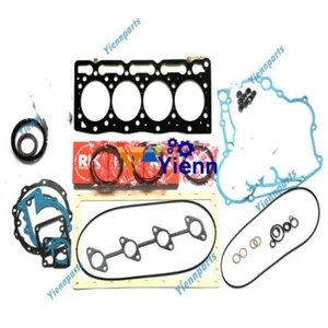 V1305 Piston Ring Set Full Overhaul Gasket Kit For Kubota F3060 SL3825 Loader - Picture 1 of 3