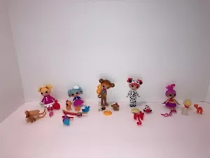 Lalaloopsy Mini Dolls - Lot 5 Dolls- Series 10 - Picture 1 of 5